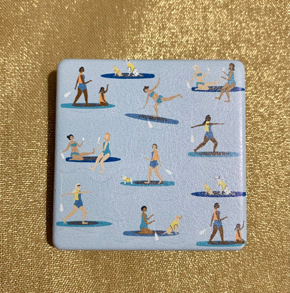 Paddleboarding Compact Mirror