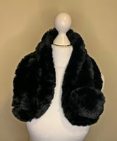 Faux Fur Pom Pom Scarf