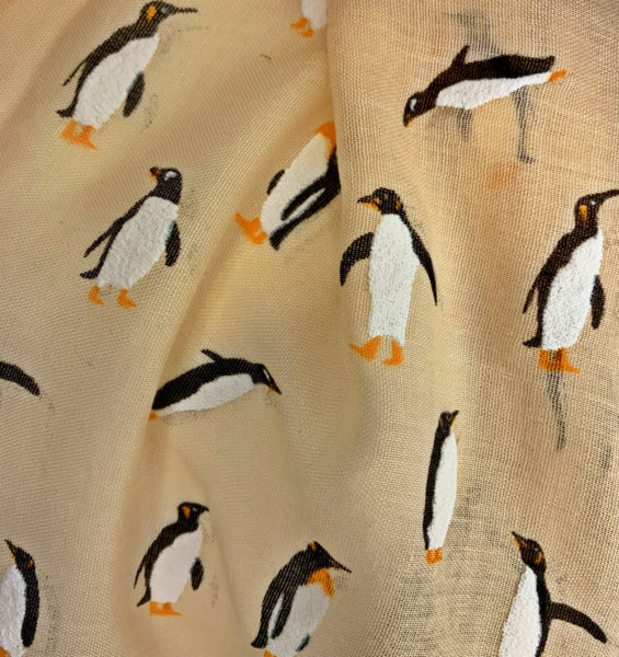 Penguin Print Scarf