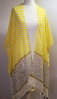 Sunshine Yellow Tasselled Kaftan