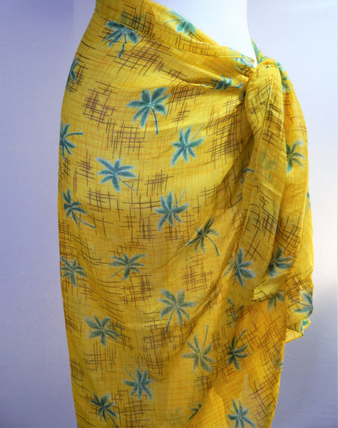 Glitter Palm Tree Sarong