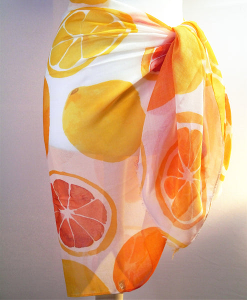 Oranges & Lemons Sarong