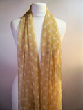 Polka Dot Chiffon Scarf