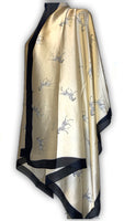Zebra Print Silk Scarf