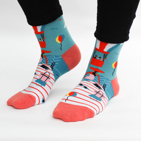 Balloon by the Seaside Socks